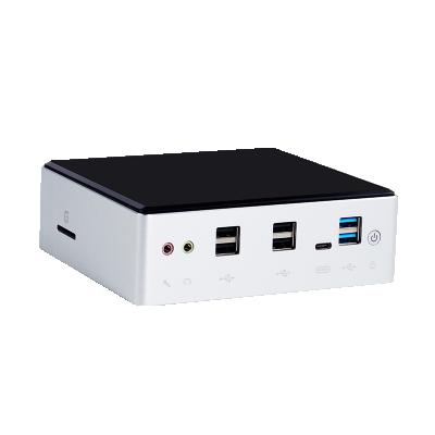 China For Business Goods Using Low Price I3 Aluminum Alloy Mini Pc Fanless Computer Case for sale