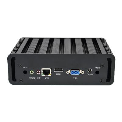 China For Business WANLAN Mini PC i5 7200U Computer 8GB RAM Fanless SSD 256GB Compatible with Win10 64bit Professional and iot for sale