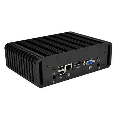 China For Business WANLAN 2.5inch SATA HDD Mini Fanless PC i5 6200U Computer Helper Compatible with Win10 64bit Professional and iot for sale