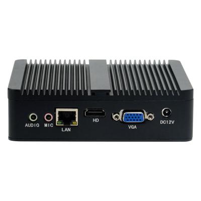 China For Safe And Reliable Aluminum Alloy SSD 64Gb Fanless Business Core Mini Pc for sale