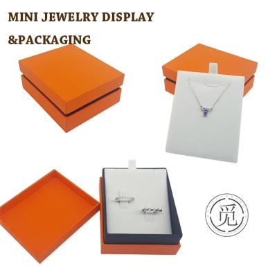 China Fashionable+Cute Good Quality Gift Box Cardboard Gift Box Couples Wedding Ring and Pendant Jewelry Box Sets for sale