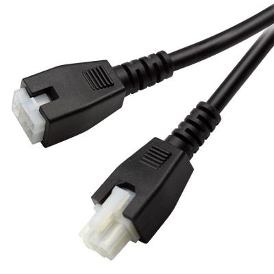 China 6 Male To 6 Female 5557 5569 Terminal Cable , DC Power Cable Integrated Injection for sale