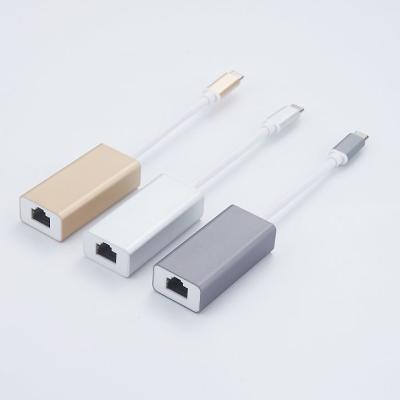 China Multi Farbart c-Adapter-Konverter, TYPE-C/Usb dem Adapter zu des Netz-Rj45 zu verkaufen