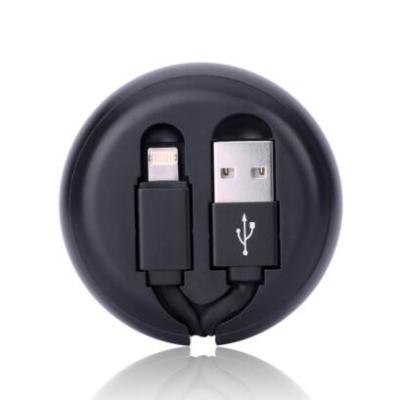 China Adjustable Length Retractable Apple Lightning Cable 2 In 1 5V/2.4A With Multi Charging for sale