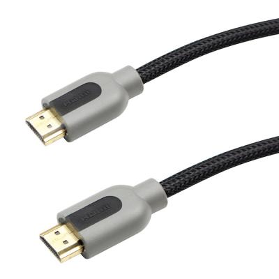 China OD 5.5mm Ultra High Speed HDMI Cable With Durable Nylon Braided Sleeves for sale