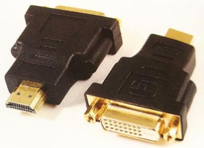 China Gold / Nickel Plated DVI Female To HDMI Male Converter UL / CE Approved for sale