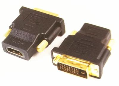 China Sluit HDMI-snel Convertoradapter, Dvi-Mannetje aan Vrouwelijke de Convertoradapter van Hdmi aan Te koop