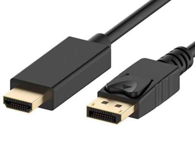 China HDMI male to Display Port cable 4K Resolution for sale