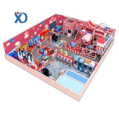 China Kid Indoor Commercial Area Large Children Play Amusement Park Indoor Preschool Game for sale