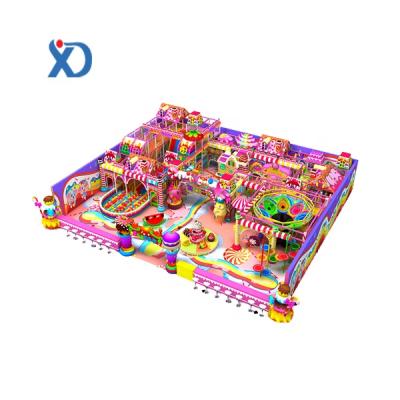 China Plastic Candy Free Theme Design Commercial Indoor Playground Equipment For Kids for sale