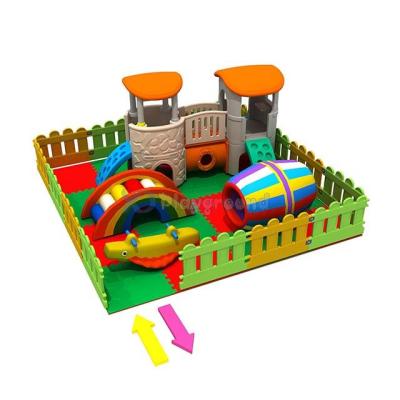 China Supermarket DIY Small Portable Theme Park Toddler Soft Indoor Playground For Sale for sale