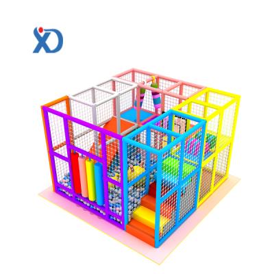 China Small Size Custom Plastic Playground Mobile Playground For Rental for sale