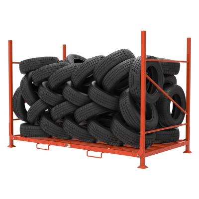 China Factory Wholesale Price Durable Interlace Passenger Car And Tire Suv Foldable And Stackable Pallet for sale