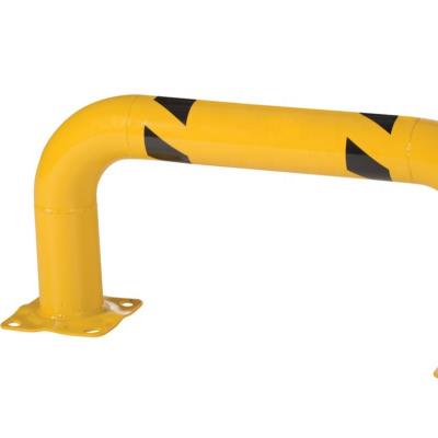 China The high profile design provides added protection to personnel & 2022 Popular 36 Inch Equipment Welded Powder Coat High Profile Machinery Steel Yellow Guard Machinery Rack Guards for sale