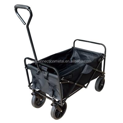 China Wholesale Cheap Beach Camping Trolley Foldable Garden Trolley Beach Shopping Service Cart for sale