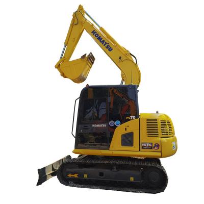 China Dig/grab/crush High quality PC70-8 used excavator machines with excellent performance for sale at a low price for sale