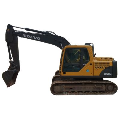 China Dig/grab/crush Medium excavators sold at a low price EC140 original used hydraulic excavators with various auxiliary tools better use for sale