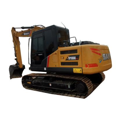 China Construction Project Very good condition original design used excavator machines used sany excavator 135c for mining industry for sale