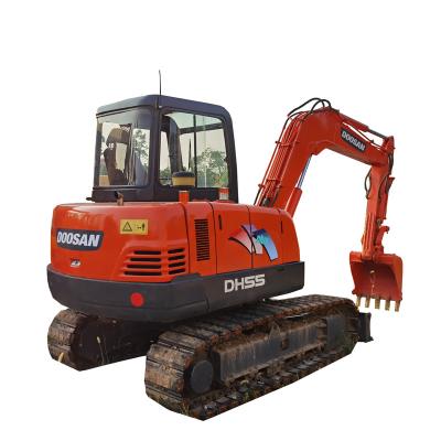 China Dig/grab/crush Used DX55 excavator Cheap for sale Mini second-hand excavators crawler excavator for sale