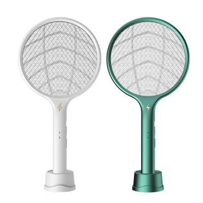 China Viable Electric Bug Zapper Racket Swatter Gun Plastic Electronic Mosquito Fly Catcher for sale