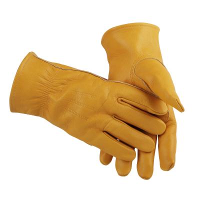 China Good quality non-slip and wear-resistant leather/leather/motorcycle/driver/vintage motor/operating gloves for sale