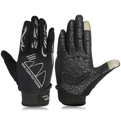 China New Fashion Outdoor Sports Windproof Cycling Mountain Bike Racing Gloves for sale