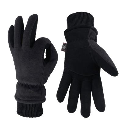 China Winter Windproof Plus Velvet Ski Leisure Warm Cold-proof Gloves for sale