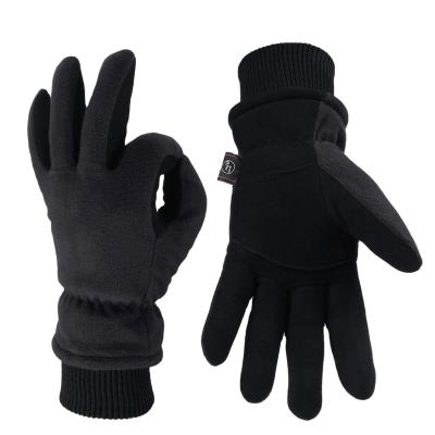 China Wholesale High Quality Heat Resistant Work Safety Windproof + Cold Resistance + Heat Glove Leather Gloves for sale