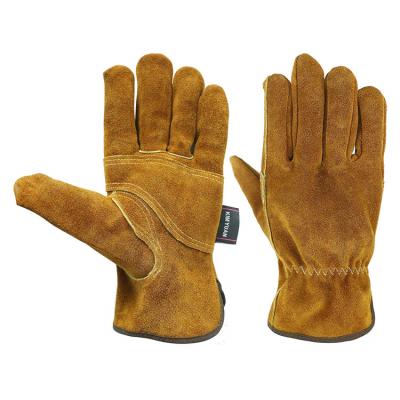 China Kim Yuan Farm Outdoor Fishing Waterproof Anti-skid Wear-resistant Gardening Waterproof Leather Gloves for sale