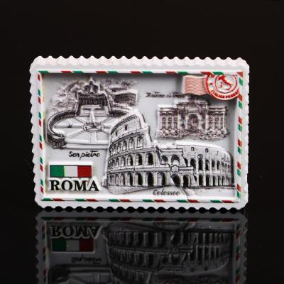 China Durable High Quality Different Custom Fridge Magnet Different Country Souvenir Magnetic Rome Home December Various for sale