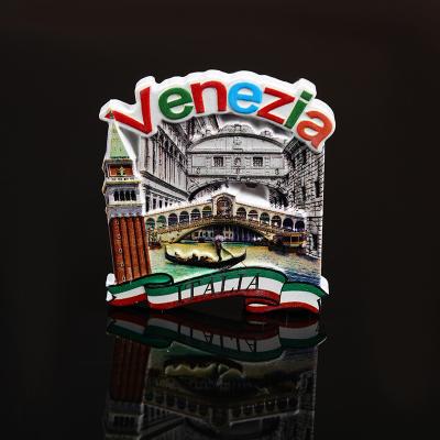 China 2022 Durable Hot Selling Country Fridge Magnet Customized Products Venice Fridge Magnet Souvenir Customized Decorations For Home for sale