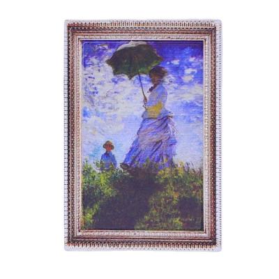 China 100% High Quality Durable Reproduction of Monet's Famous Fridge Magnet Fridge Decoration Refrigerator Painting Magnet for sale