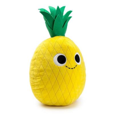 China Plush Doll Product Kawaii Pineapple Food Stuffed Plush Toys Shaped Fruit Series Cute Cushion Doll Super Soft Pillow for sale