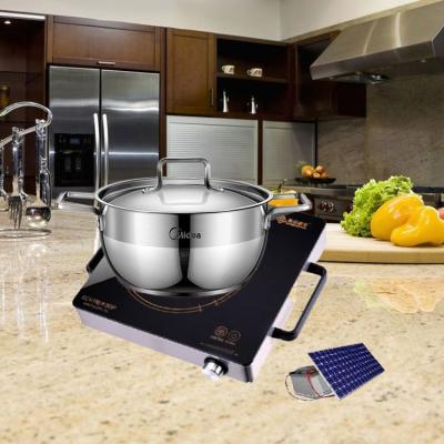 China Car induction solar cooker price from Zhongshan Amor Battery Or Solar Grid of the best of you for sale