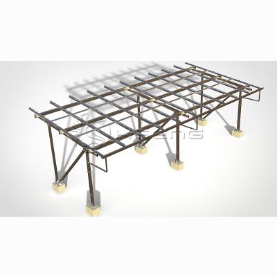 China Aluminum alloy 6005-T5 & Wholesale High Quality Modern Design 304 Stainless Steel Solar Waterproof PV Parking Lot Support Structures System for sale