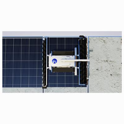 China Automatic Dry Solar Panel Solar Panel Cleaning Robot/Water Solar Atomic Cleaning Robot PV Cleaning Brush for sale