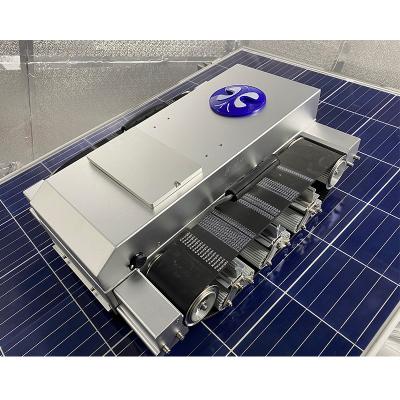 China New Design Solar Panel Robot Solar Panel Remote Control Automatic Cleaning Robots for sale