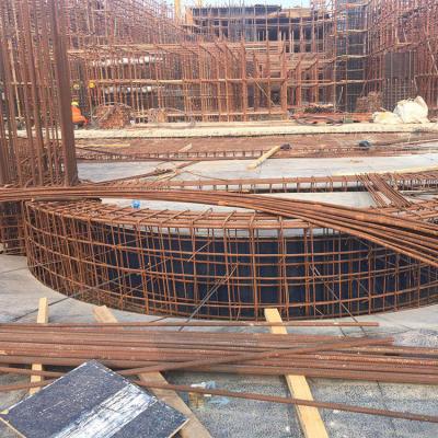 China Easily Assembled Curved Formwork Plywood Curve Wall Formwork For Concrete Construction for sale