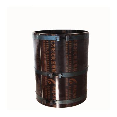 China Easily Assembled Circular Column Formwork Plastic Formwork For Column Concrete for sale