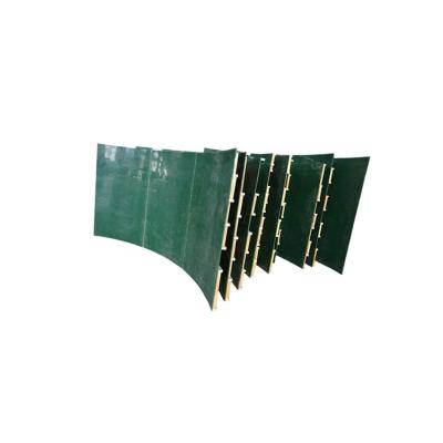 China Easily Assembled Wall Formwork System Thickness Adjustable Curved Cylindrical Core Eucalyptus Core Film Faced Plywood for sale