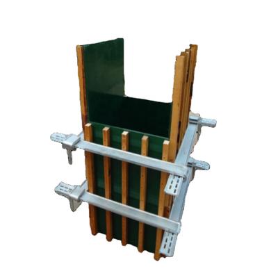 China Square Column Mold Concrete Formwork Easily Assembled Adjustable Column Clamp for sale