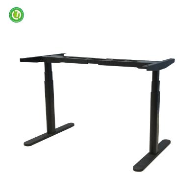 China Electric Adjustable (Height) Commercial Sit Stand Table Computer Laptop Certified Latest Height Adjustable Desk for sale