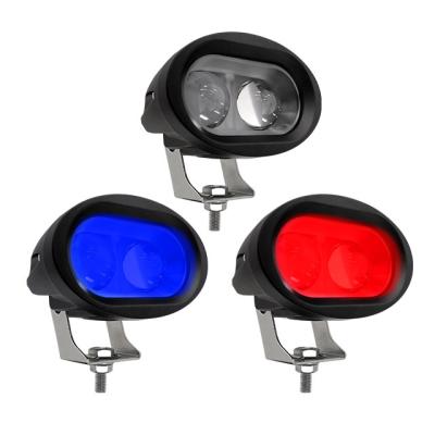 China Aluminum Alloy Forklift LED Warning Limit Area Safe Distance Blue Light Reversing Light for sale