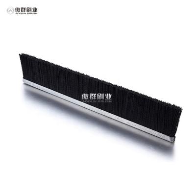 China Passage Door Sweep Weather Brush Seal Kit 3' Weatherstrip Brush Socket for Front Door Weather Seals 45 Degree 2 Inch Brush Seal for sale