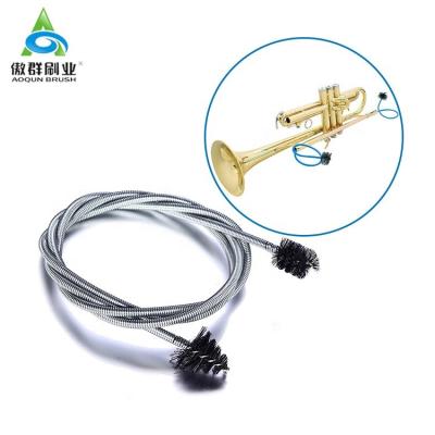 China Antibacterial Trumpet Cleaning Kit Trumpet Mouthpiece Brush Valve Brush Flexible Brush for sale