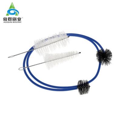 China Antibacterial Customized Flexible Trumpet Cleaning Brush, Trumpet Mouthpiece Brush Saxophone Brush for sale