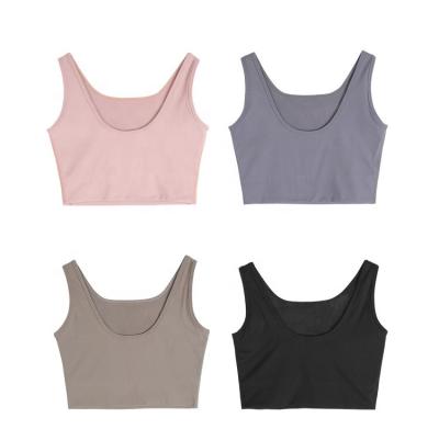 China Wholesale Spring Compressed Summer Outside Knitwear Women Bottom Yoga Vest Sports Bra Top Base Layer Shirt Fitness Tops for sale