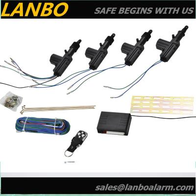 China Auto central door lock car center lock system with remote control lock and unlock, keyless entry system for sale