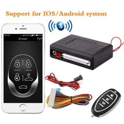 China Auto central keyless door lock entry system controls by APP by remote control, easy to lock /unlock your car for sale