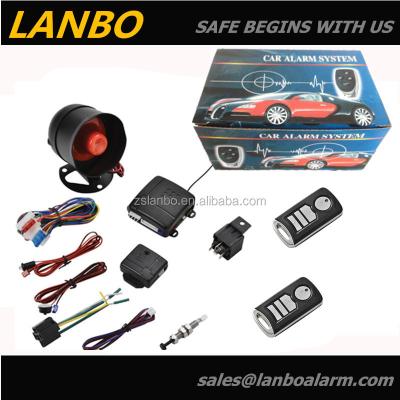 China Manual One Way Car Alarm System Spy LB-100 46.5*19*48.5 cm for sale